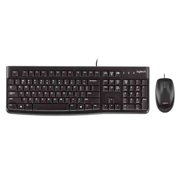 Logitech MK120 Corded Desktop Keyboard and Mouse 920-002561