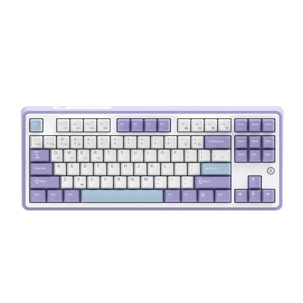 Ajazz AK870 Purple White Blue