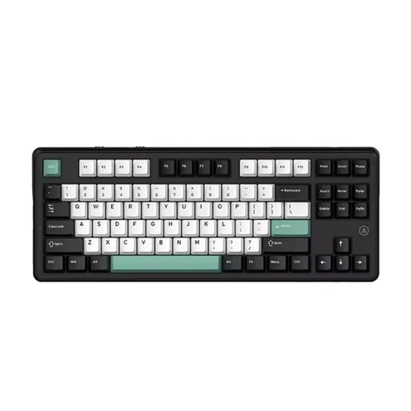 Ajazz MK87 Black White Cyan