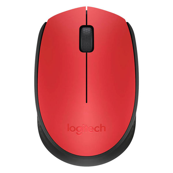 Logitech Wireless M171 Red Mouse 910-004641