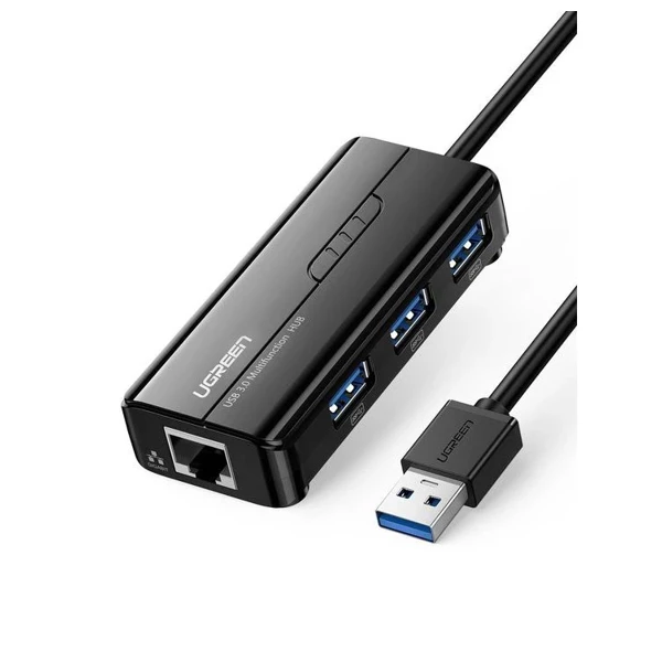 Ugreen USB 3.0 Hub with Gigabit Ethernet Adapter 20265