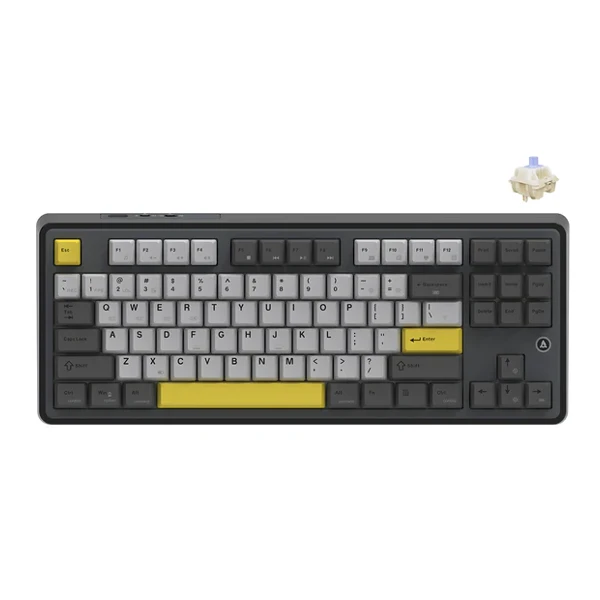 Ajazz AK870 Black - Gray - Yellow