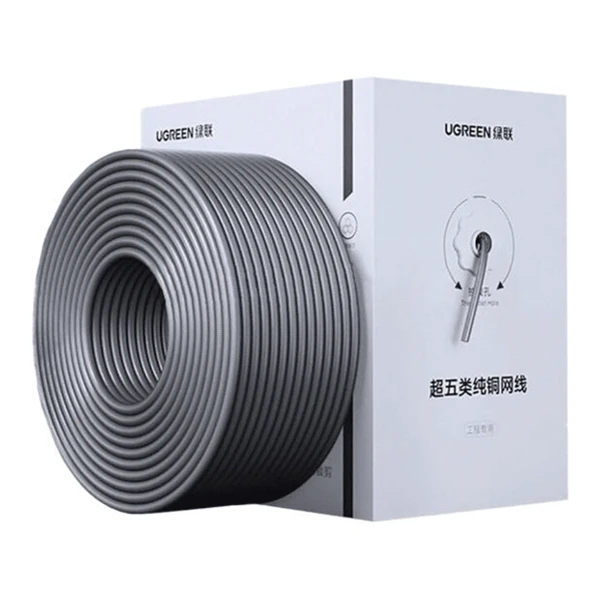 Ugreen NW102 Cat 6 U/UTP Lan Cable 50 m Black 20170