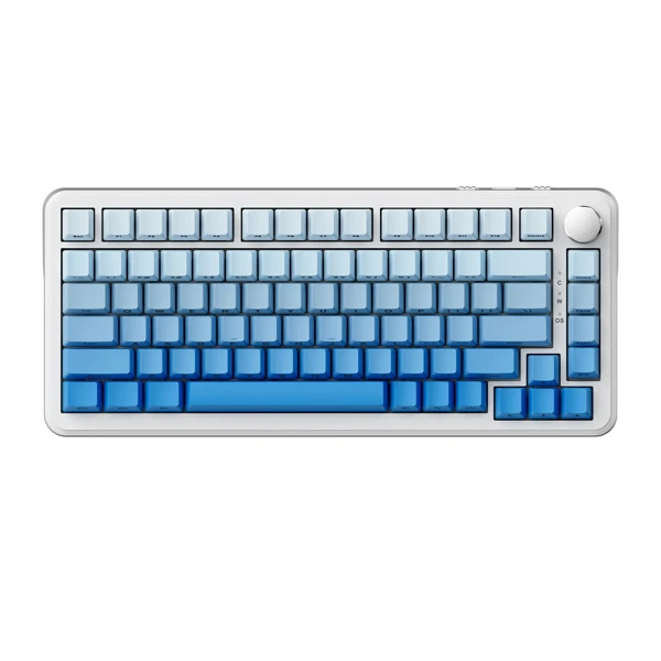 Ajazz AK820 White Blue Light