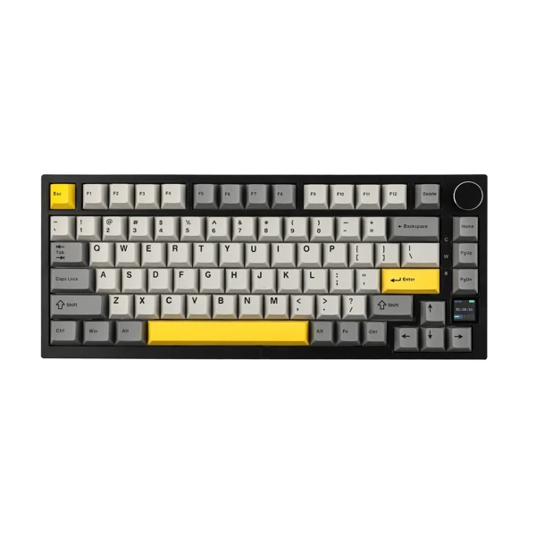 Ajazz AK820 Pro Black Gray Yellow