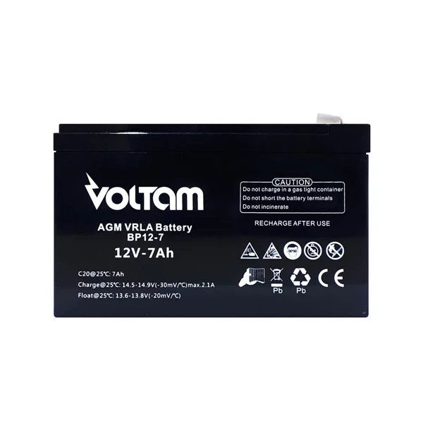 Voltam 12V 7AH UPS Akumulyatoru