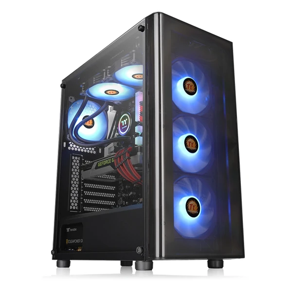 Thermaltake V200 Tempered Glass RGB Edition CA-1K8-00M1WN-01