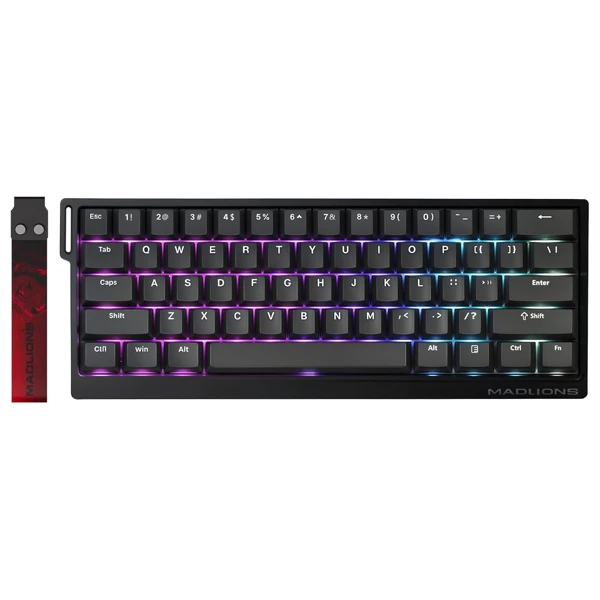 MADLIONS MAD 60 HE Black Keyboard