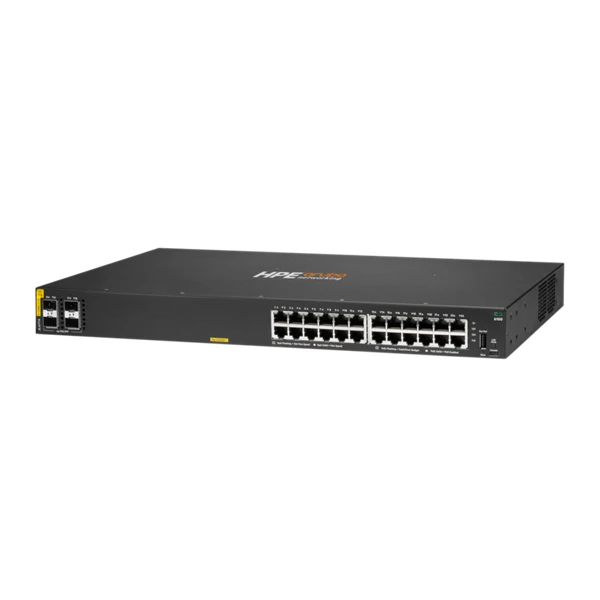 HPE Aruba CX 6100 24G Class4 PoE 4SFP+370W JL677A Switch