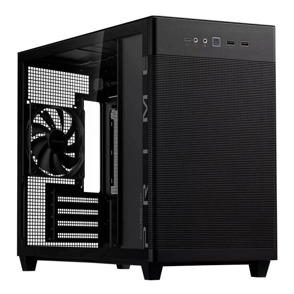 ASUS Prime AP201 Tempered Glass MicroATX Case
