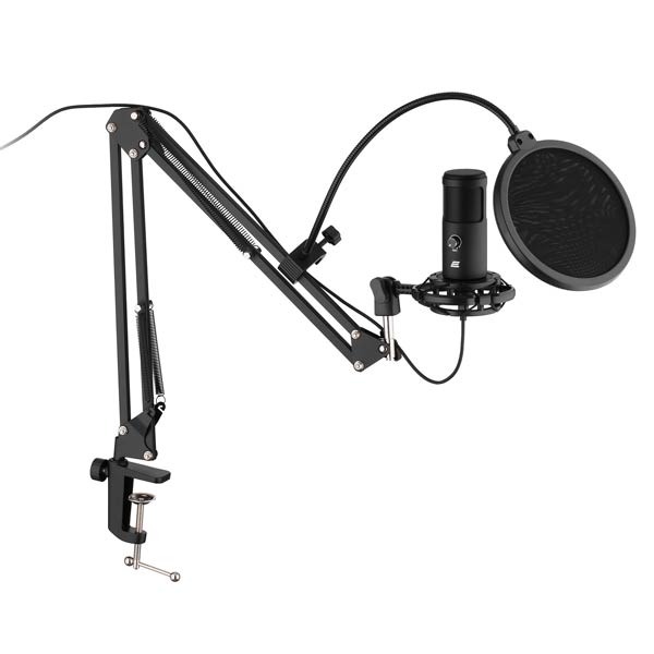2Е MPC021 Microphone for PC Streaming USB
