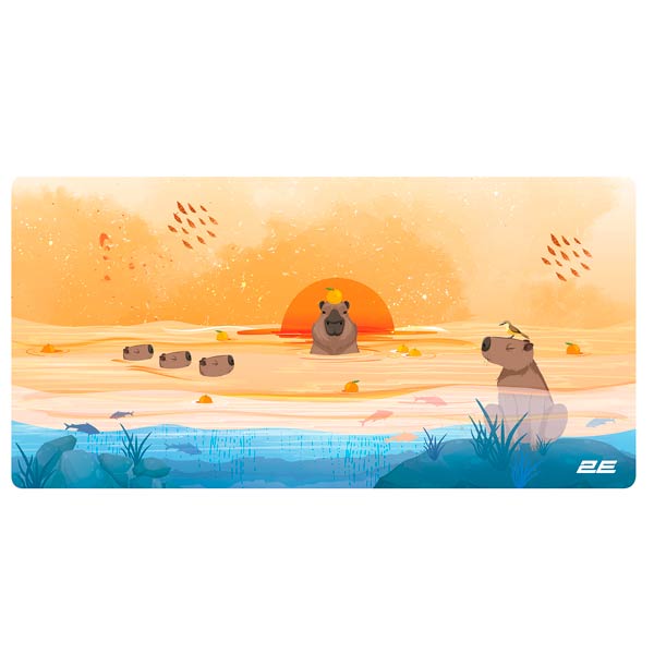 2HP2rA.jpg 2E Capybarra L Mouse Pad Yellow