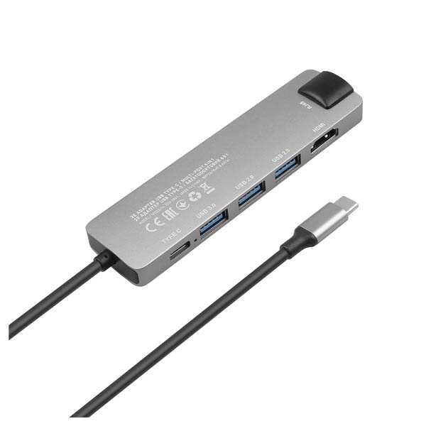 2TgEag.jpg 2E Hub USB-C 6in1 Slim Aluminum Multi-Port 2EW-2684