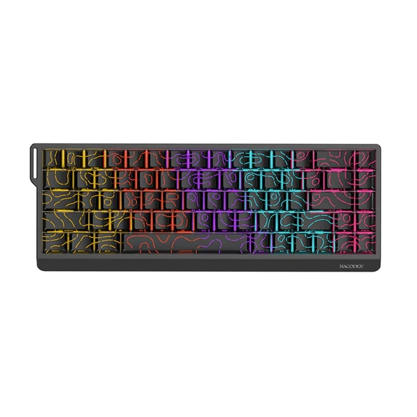 Ajazz NK68 V2 Side Engraved Contour Black