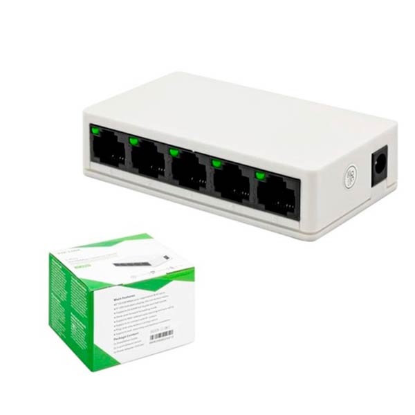 2tjS5D.jpg Pix-Link LV-SW05 5 Port Ethernet Swıtch