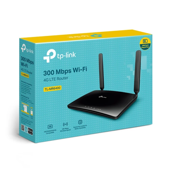 TP-Link 4G LTE Wi-Fi Router TL-MR6400