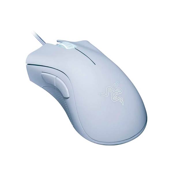 3wO08W.jpg Razer DeathAdder Essential White Gaming Mouse