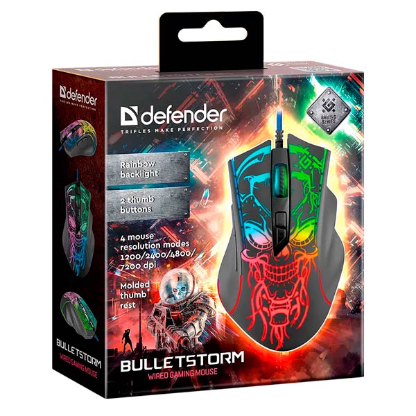 GM-928 Bulletstorm Gaming Mouse 52928