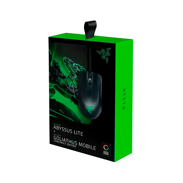4V74G7.png Razer Abyssus and Goliathus Mouse + Pad Terra Speed