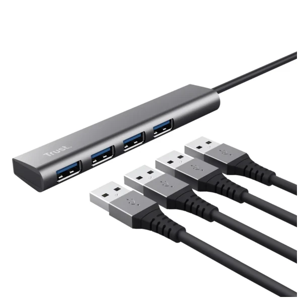 4_20251203_062752_745c241f.webp Trust USB-C Hub Halyx 4-Port 24948