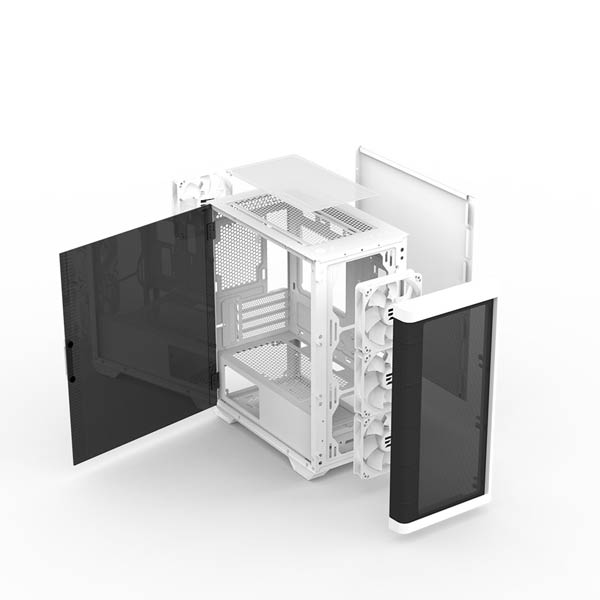 5KA4Dv.jpg Zalman M4 White Mini-Tower Case