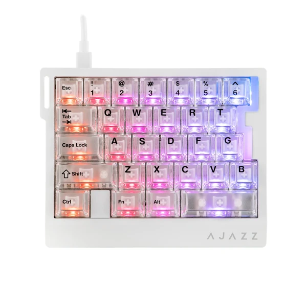 Ajazz AK029 Transparent White