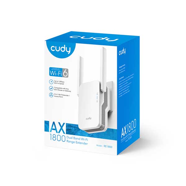 Cudy AX1800 Mesh Wi-Fi 6 Range Extender