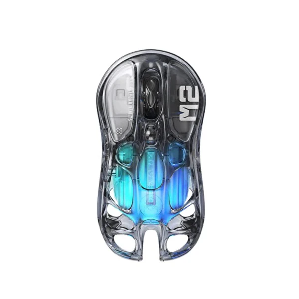 GravaStar Mercury M2 Transparent Black Gaming Mouse