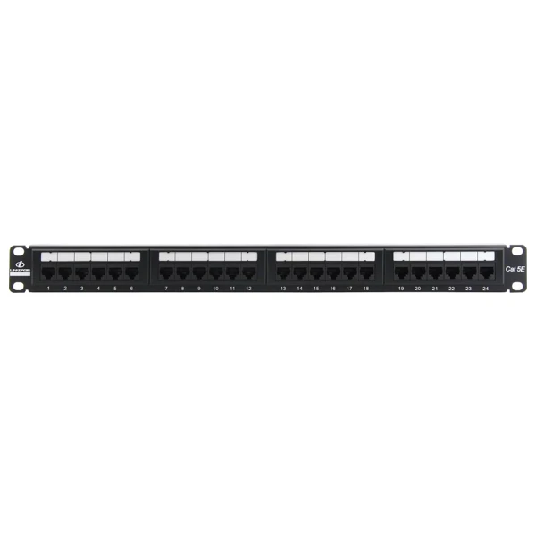 Linkbasic 24-Port Cat5E UTP Patch-Panel PND24-UC5E