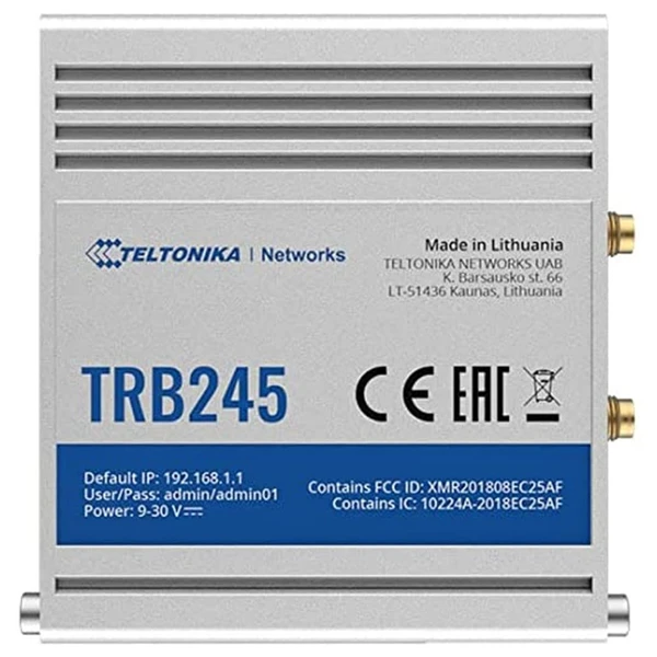TRB24520LTE20Cat20420Gateway202020203_20251220_092049_493746df.webp Teltonika TRB245 4G LTE TRB245000000