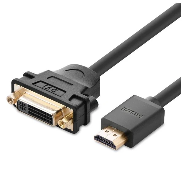 Ugreen 20136 HDMI to DVI Adapter Cable 22sm Black