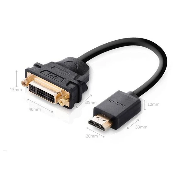 Ugreen202013620HDMI20to20DVI20Adapter20Cable2022sm20Black-3_20250830_233435_81ff19f3.webp Ugreen 20136 HDMI to DVI Adapter Cable 22sm Black