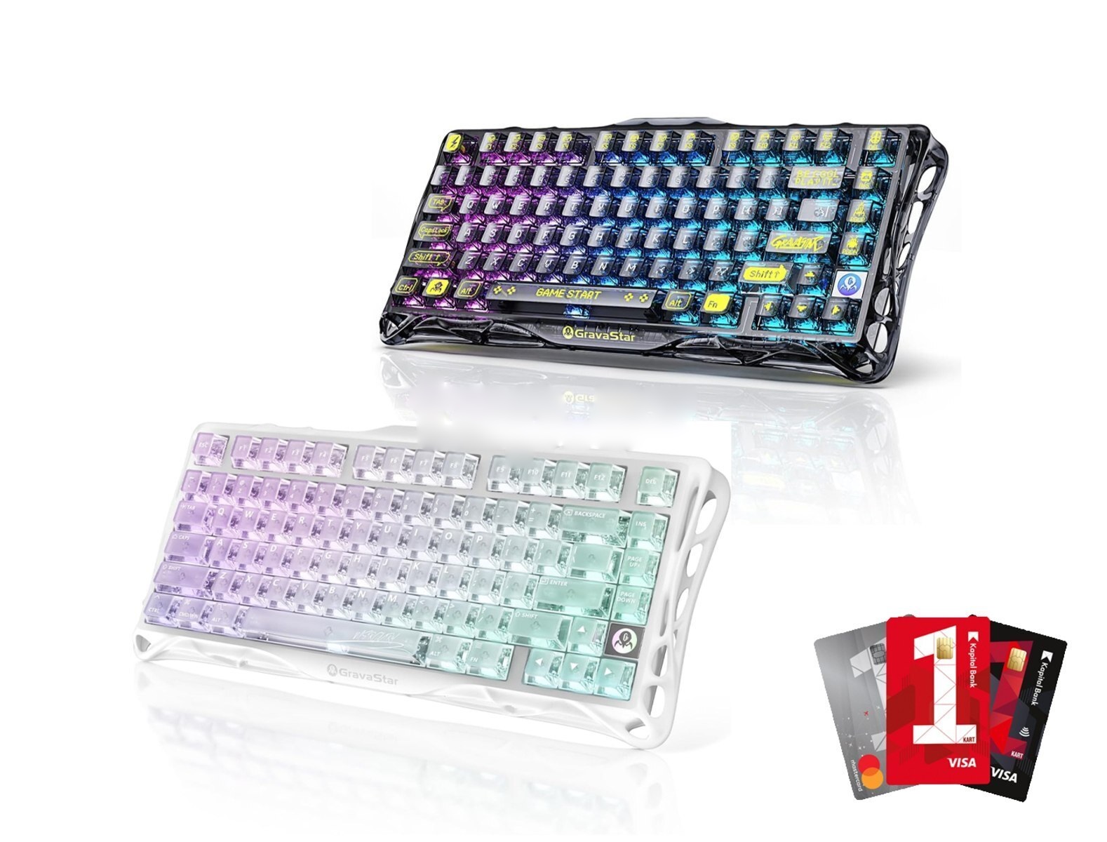 Klaviatura "GravaStar Mercury K1 Lite"