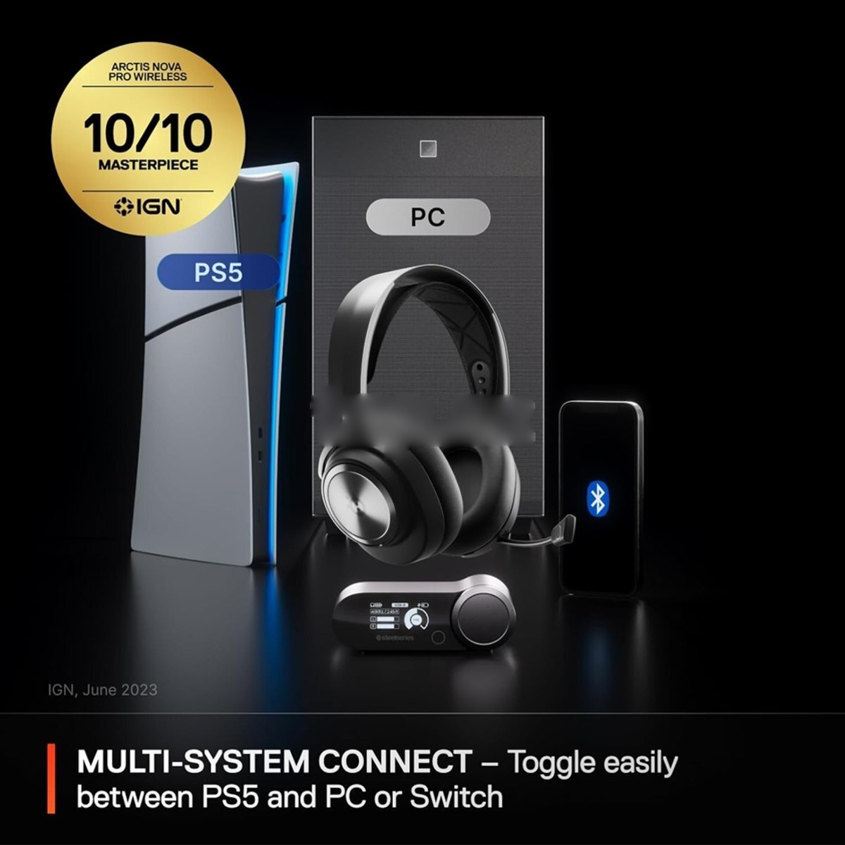 gam-47166287-02 SteelSeries Arctis Nova Pro - Wireless