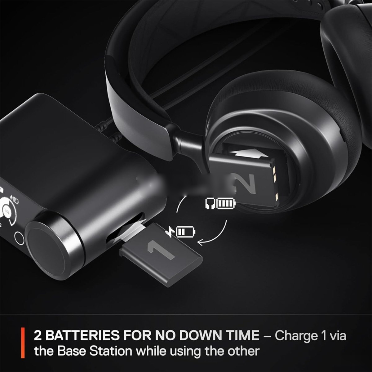 gam-47166287-03 SteelSeries Arctis Nova Pro - Wireless
