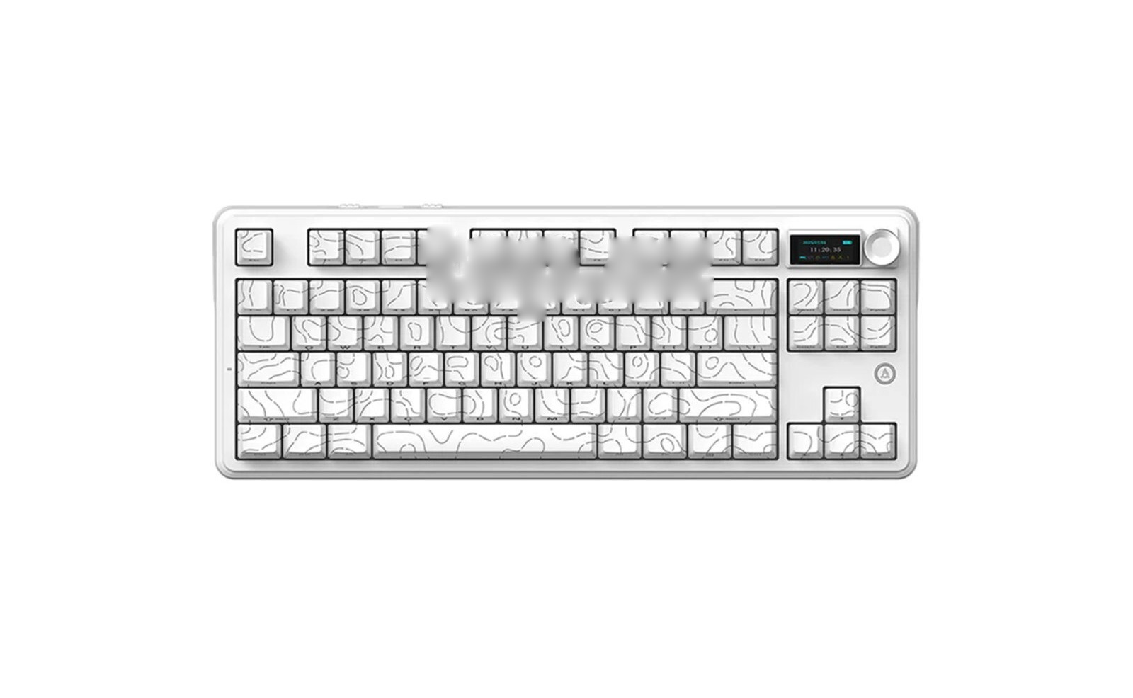 Ajazz MK87 White Contour