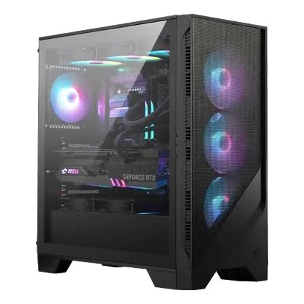 MSI MAG Forge 320L Black Gaming Case