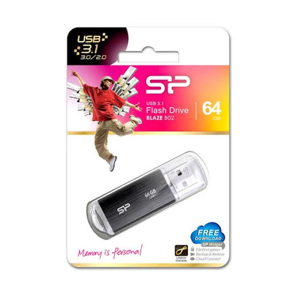 Silicon Power Blaze B21 Flash 64GB Black